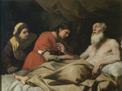 Isaac Bendiciendo a Jacob de Luca Giordano